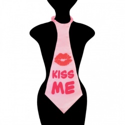 cravatta-maxi-rosa-kiss-me-cm-60