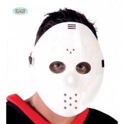 maschera_hockey_bianca_pvc